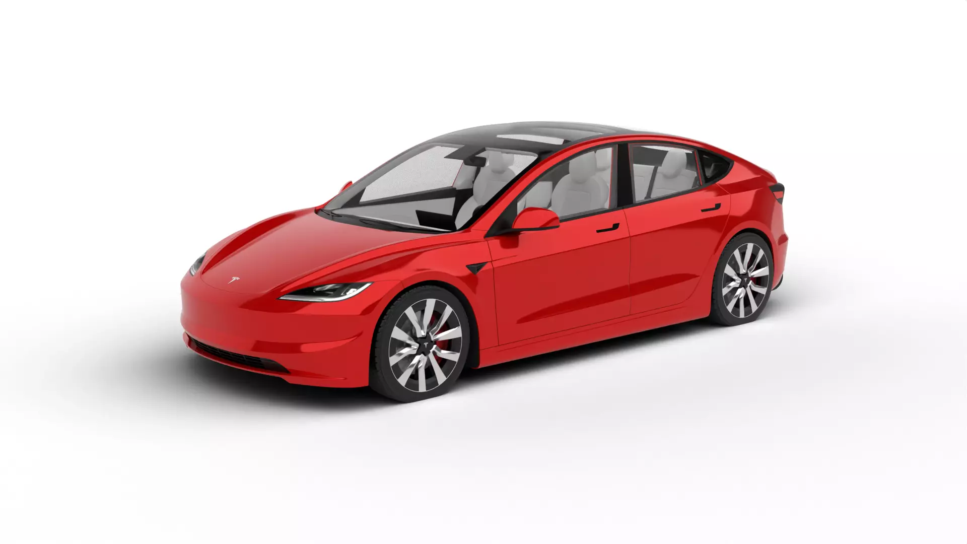 Tesla Model 3 2024 3d model 3D model_0