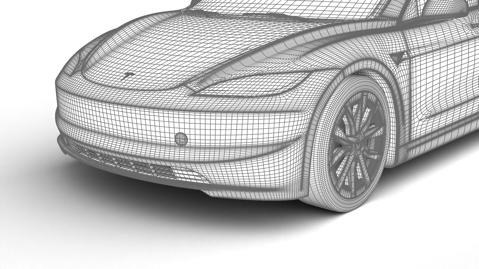 Tesla Model 3 2024 3d model 3D model_25