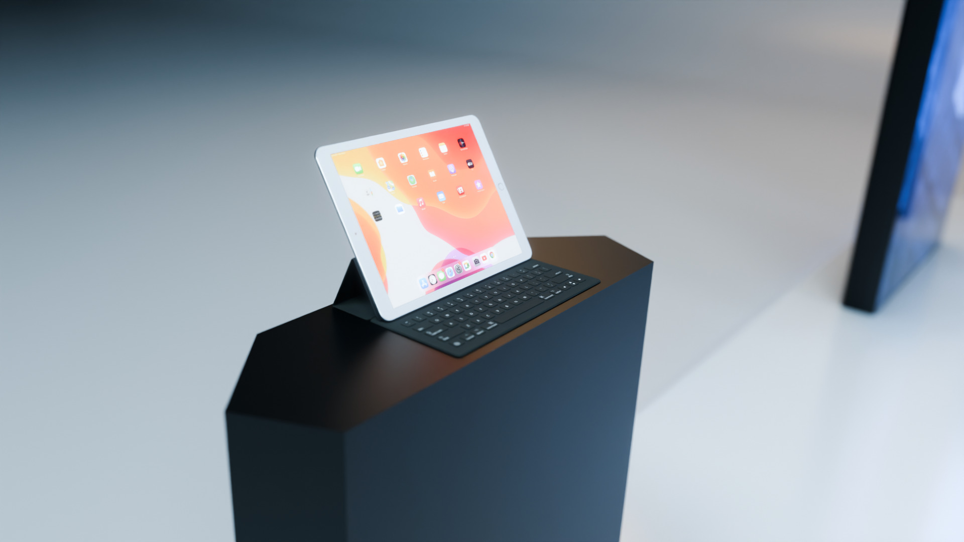 Modern Exhibition Booth 3D Model  High-Quality Trade Show Stand 3D model_11