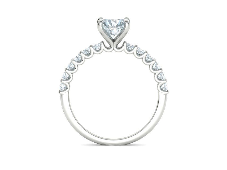 Hazel Engagement Rings Collection 5mm gem and 1ct gem _28