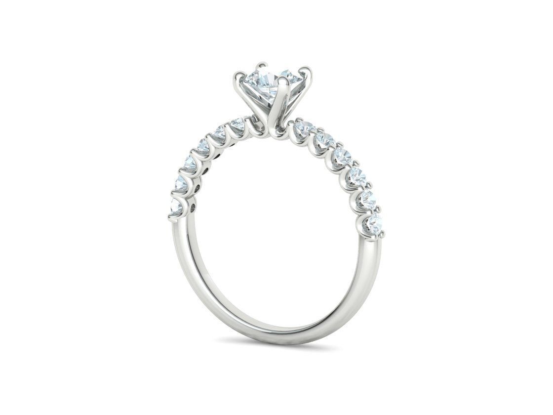 Hazel Engagement Rings Collection 5mm gem and 1ct gem _55