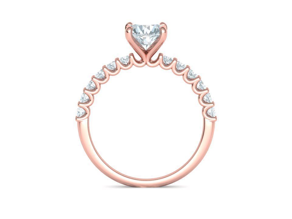 Hazel Engagement Rings Collection 5mm gem and 1ct gem _26