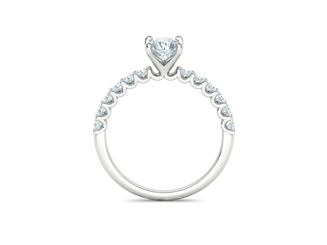 Hazel Engagement Rings Collection 5mm gem and 1ct gem _52