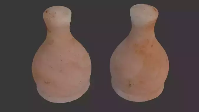 Clay Pottery Vessel Scan