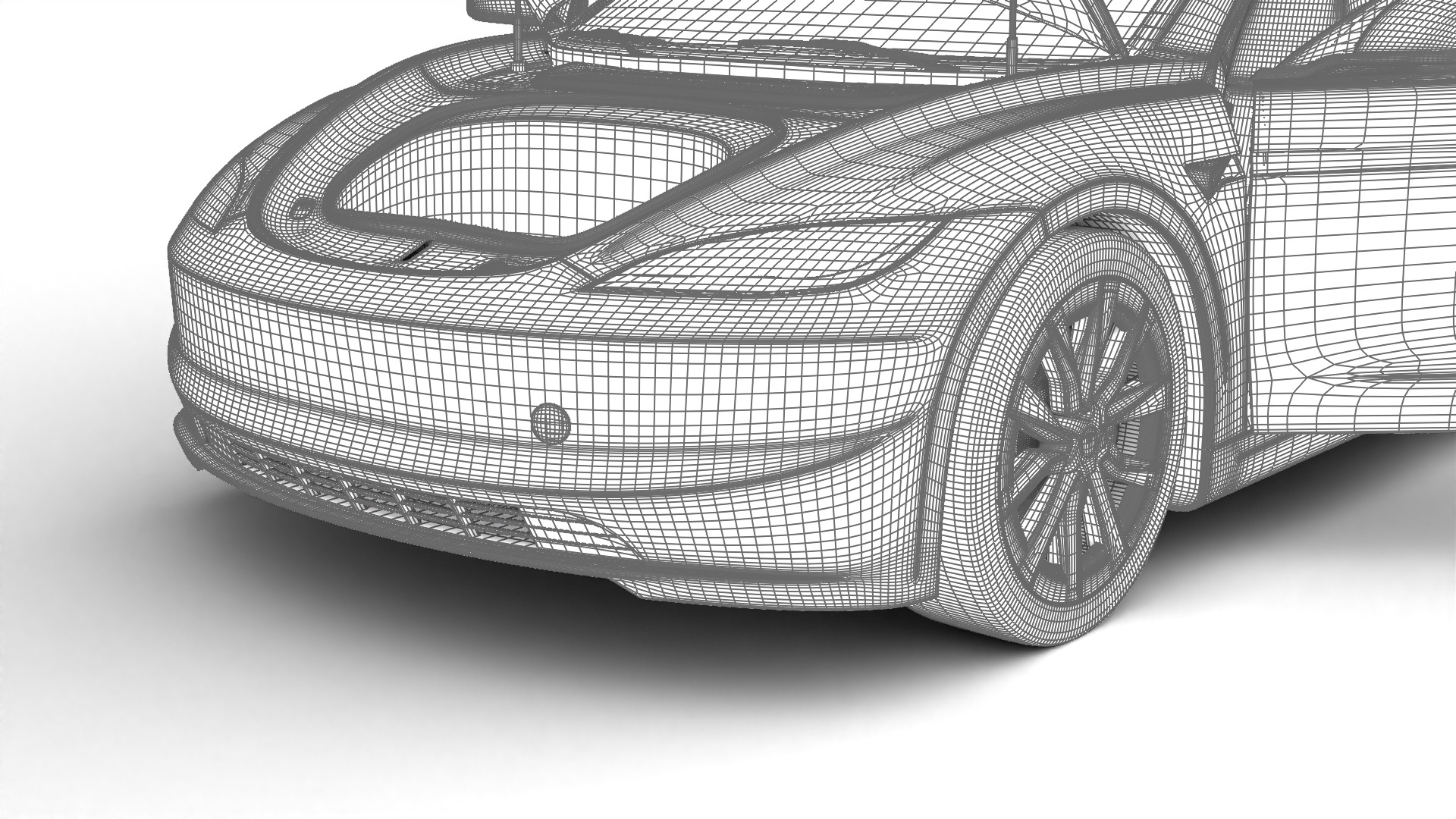 Tesla Model 3 2024 HQ 3d model 3D model_26