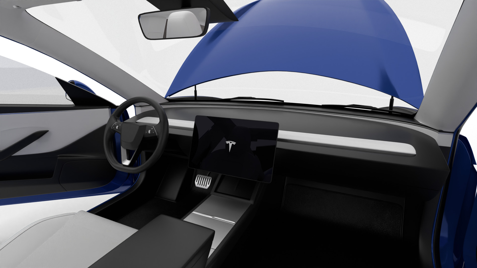 Tesla Model 3 2024 HQ 3d model 3D model_15