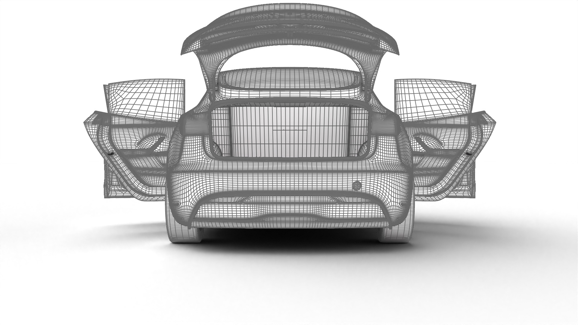 Tesla Model 3 2024 HQ 3d model 3D model_28