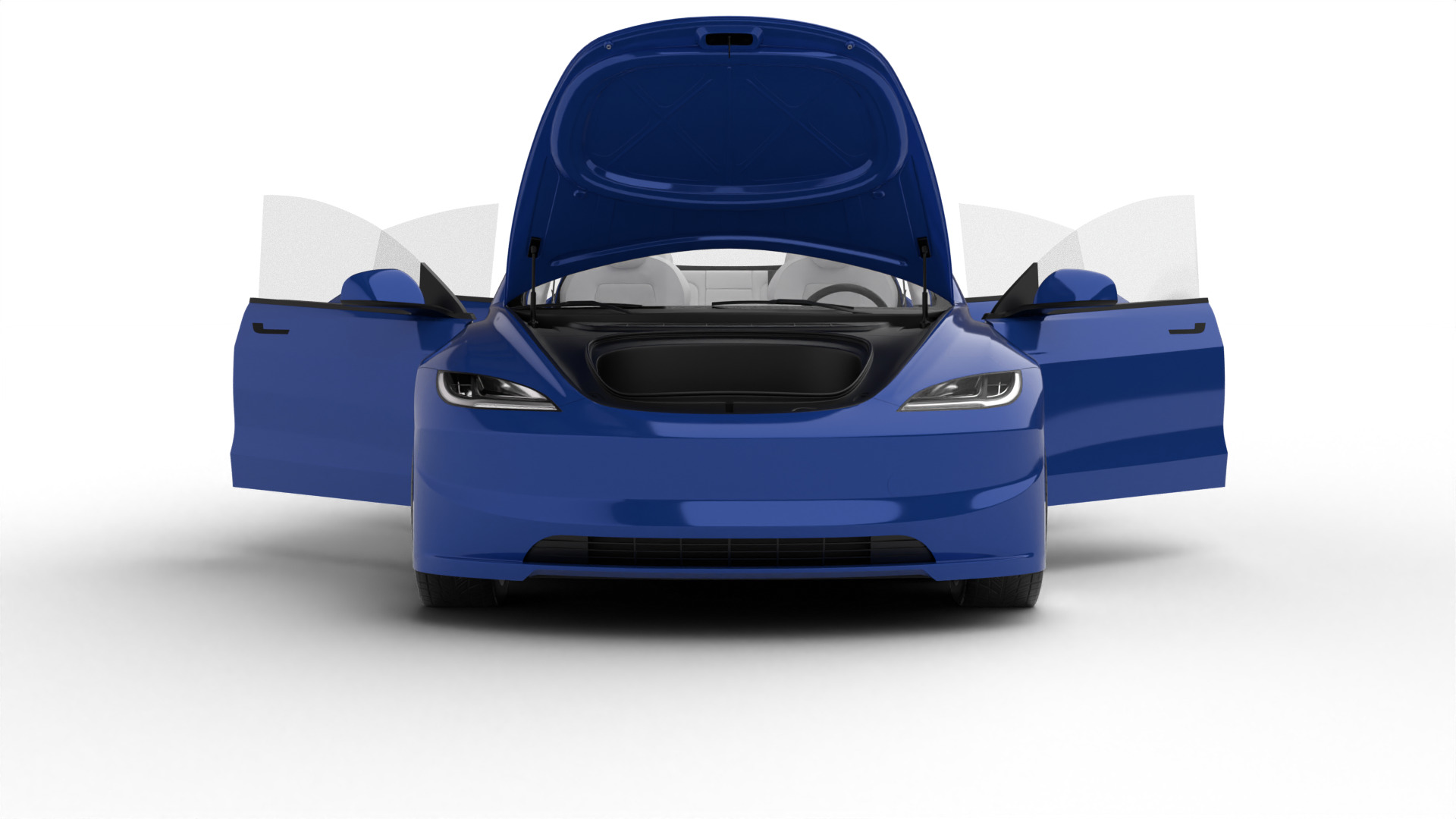 Tesla Model 3 2024 HQ 3d model 3D model_9