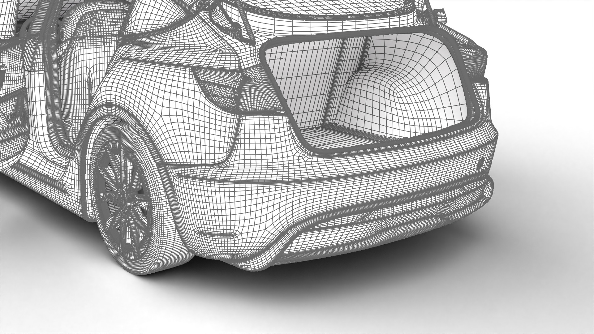 Tesla Model 3 2024 HQ 3d model 3D model_33