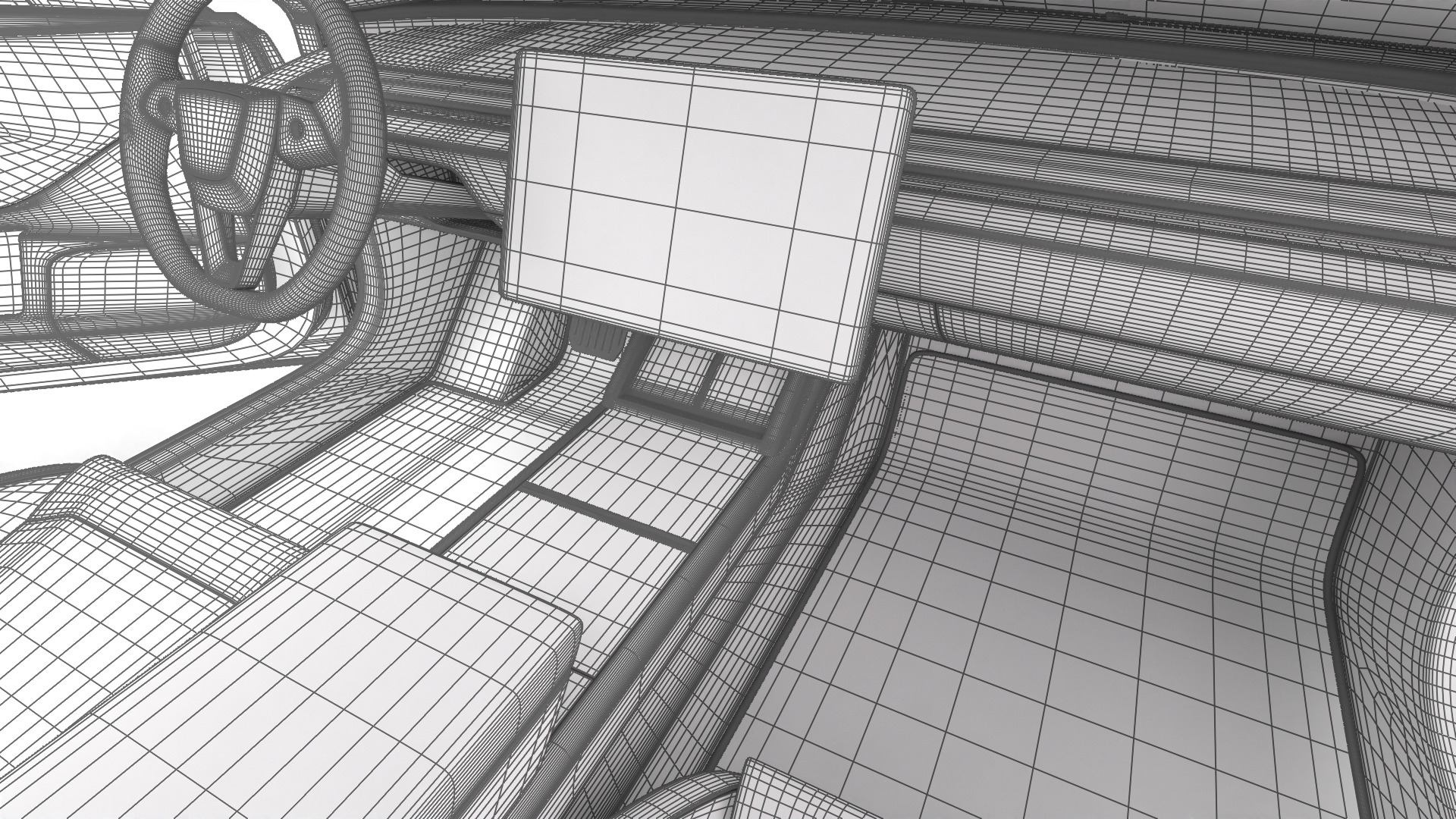 Tesla Model 3 2024 HQ 3d model 3D model_46