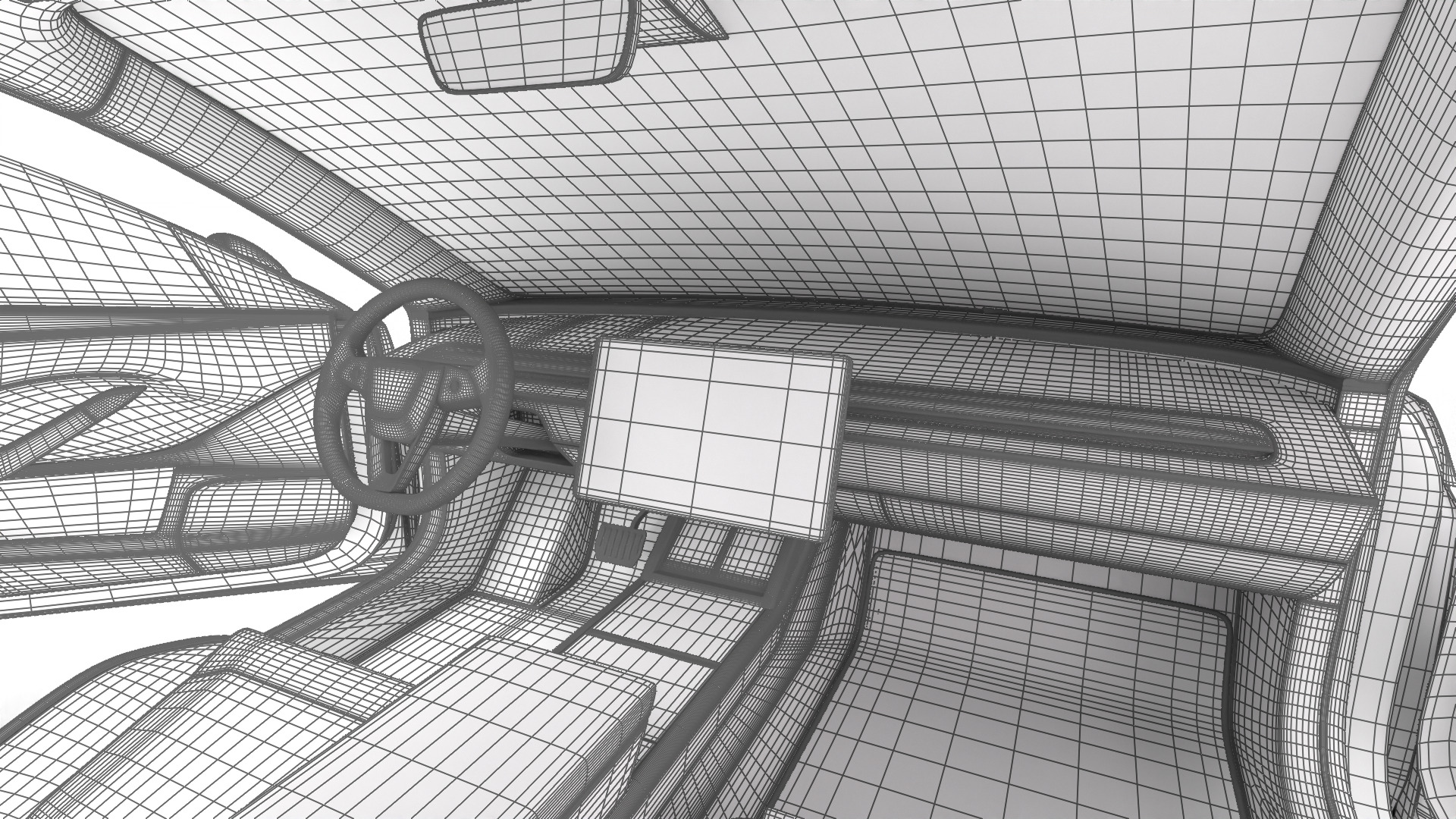 Tesla Model 3 2024 HQ 3d model 3D model_48