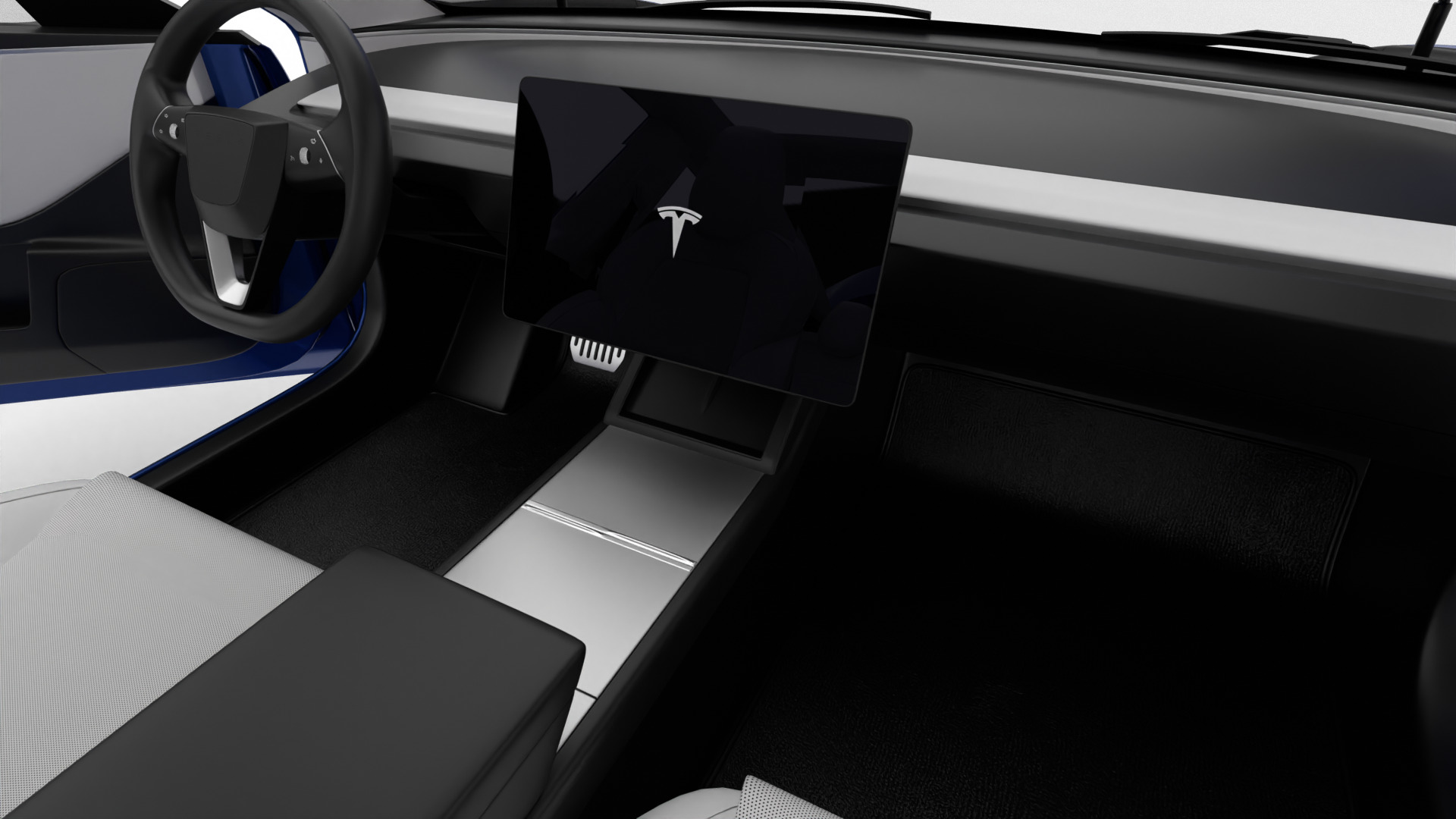 Tesla Model 3 2024 HQ 3d model 3D model_21
