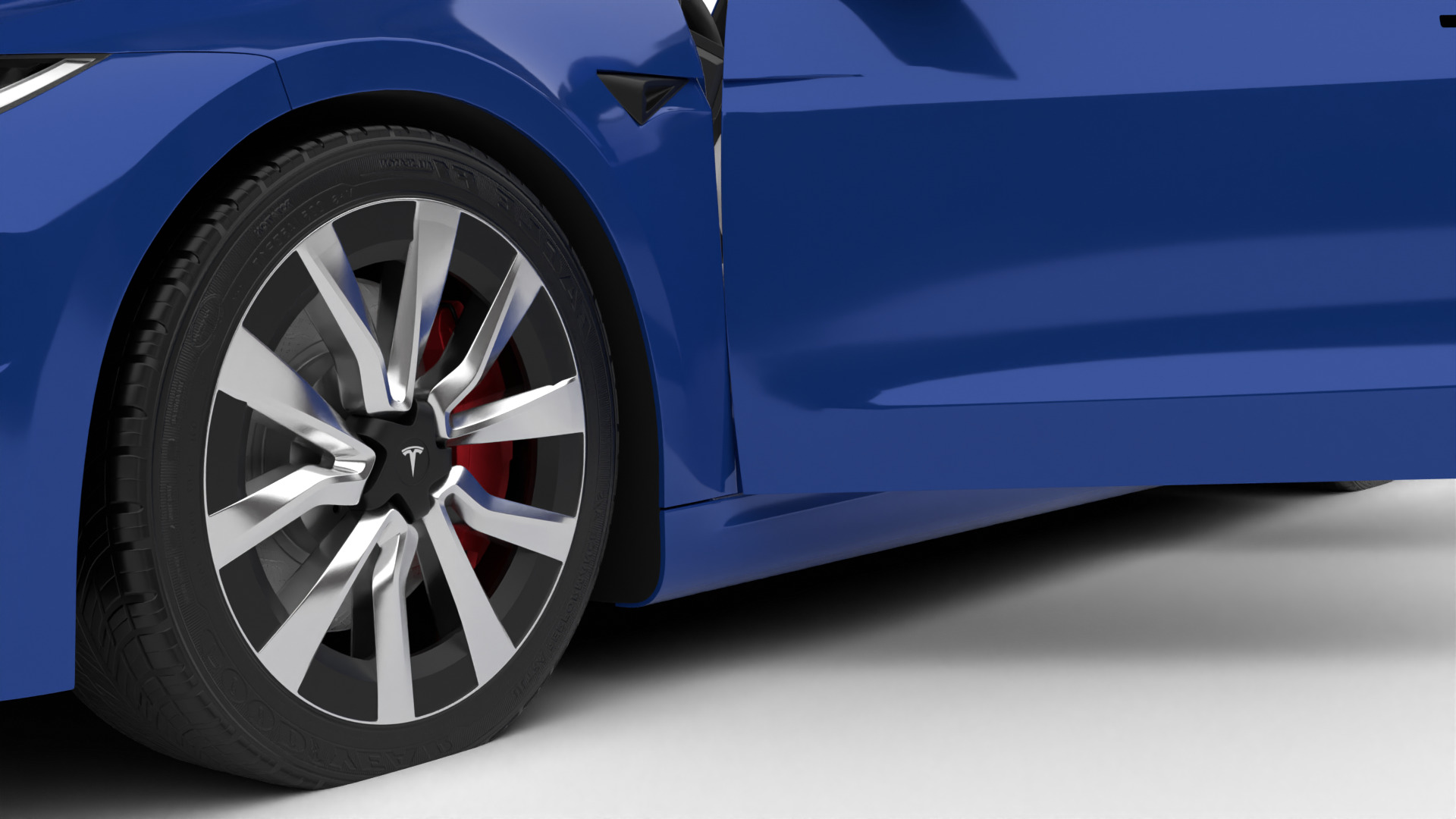 Tesla Model 3 2024 HQ 3d model 3D model_18