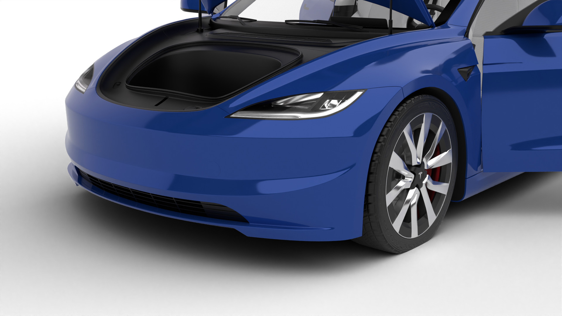 Tesla Model 3 2024 HQ 3d model 3D model_11