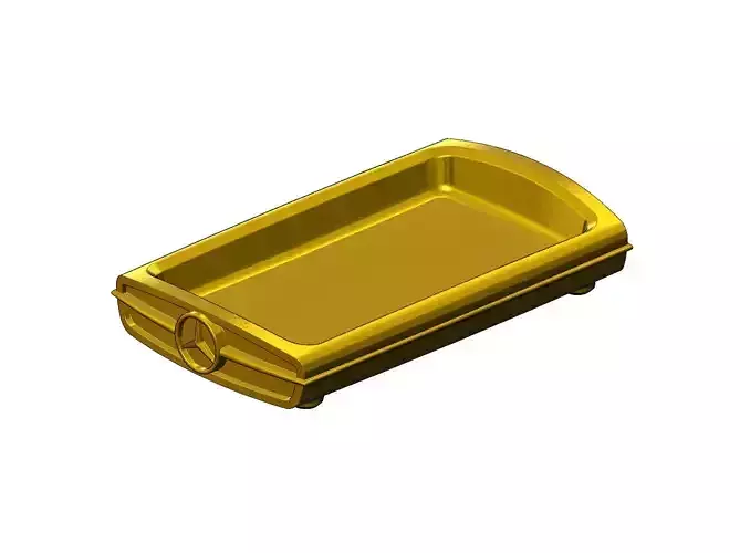 Front grille Mercedes 300SL gullwing ashtray bowl dish decor 3D print model