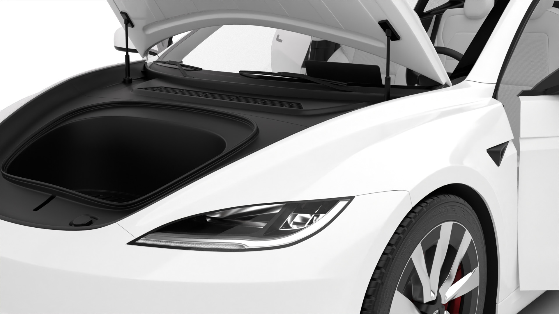 Tesla Model 3 2024 HQ 3d model 3D model_21