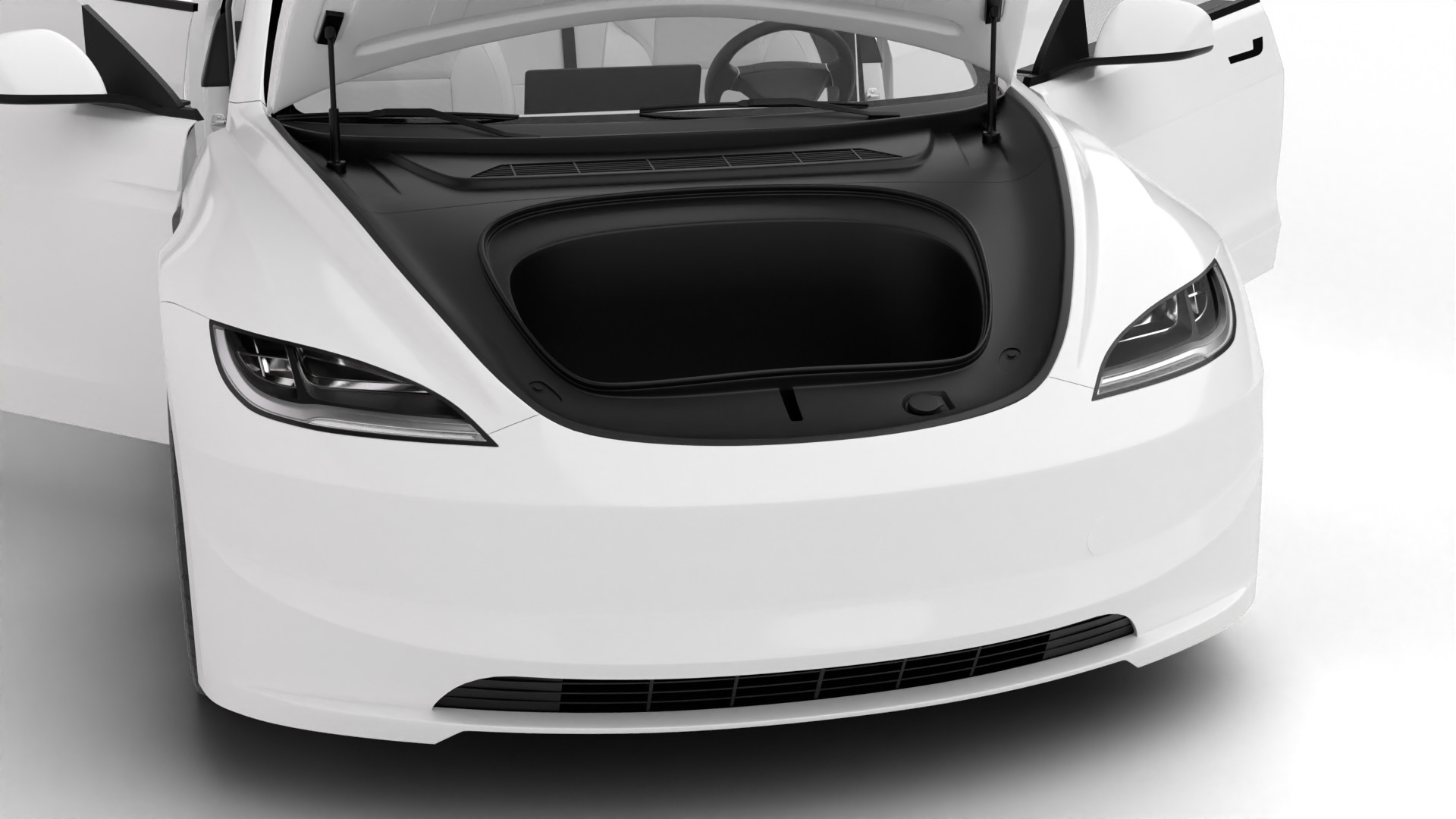 Tesla Model 3 2024 HQ 3d model 3D model_12