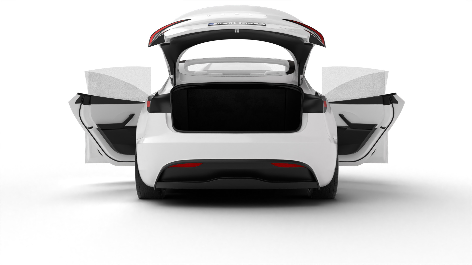 Tesla Model 3 2024 HQ 3d model 3D model_8