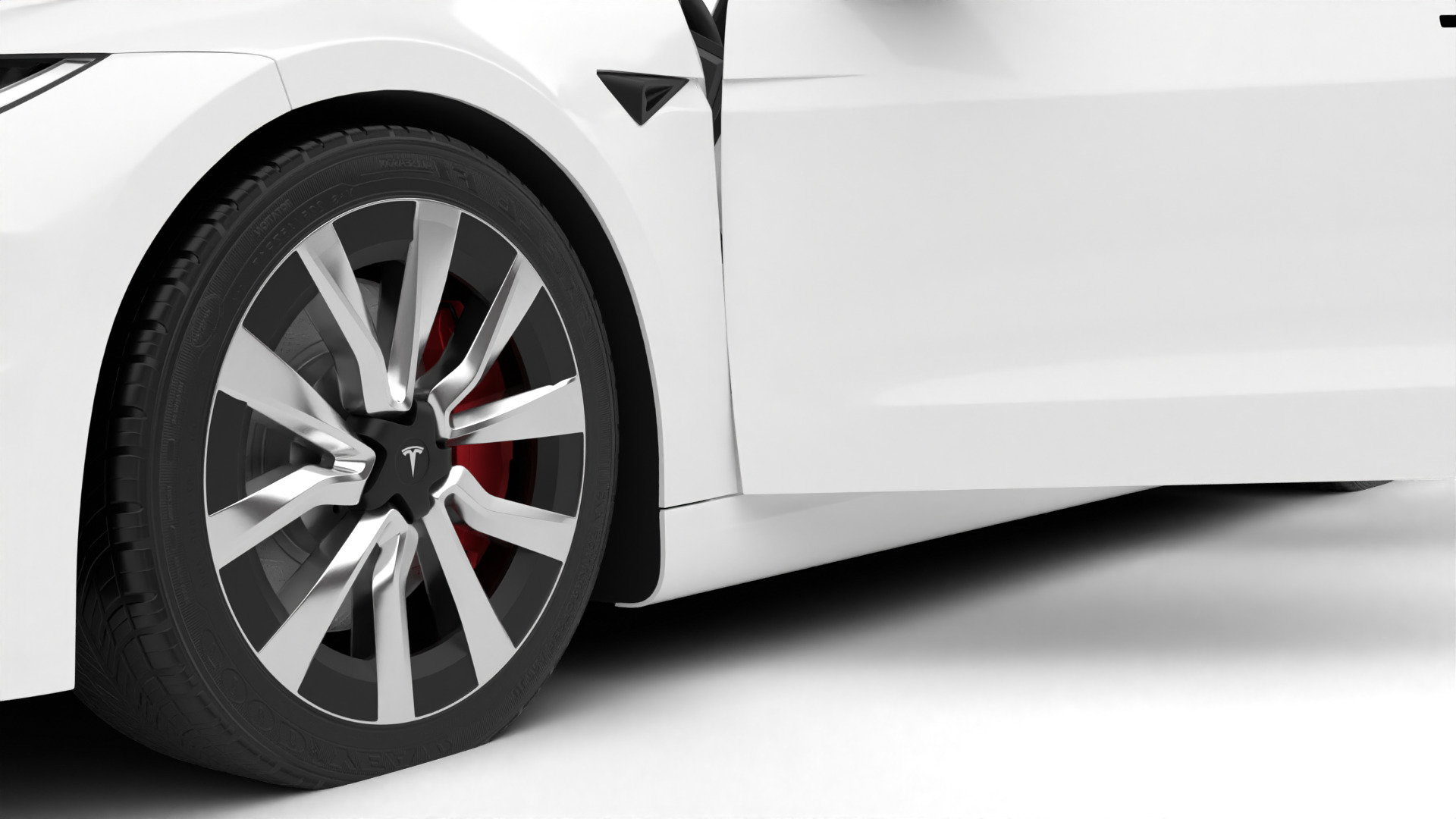 Tesla Model 3 2024 HQ 3d model 3D model_7