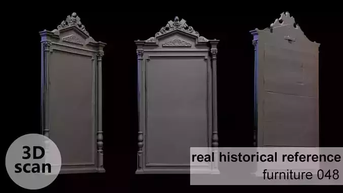 Furniture 048 wooden mirror frame