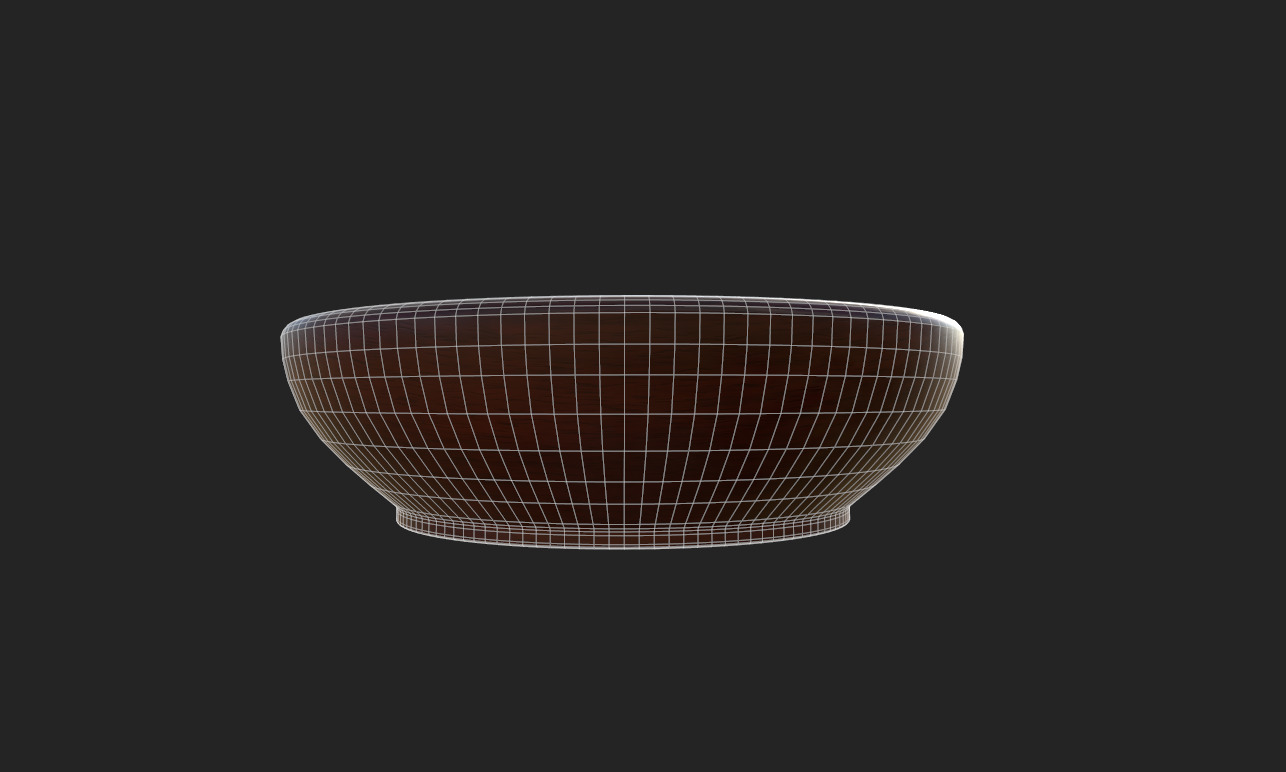 Fish Soup Low-poly 3D model_14