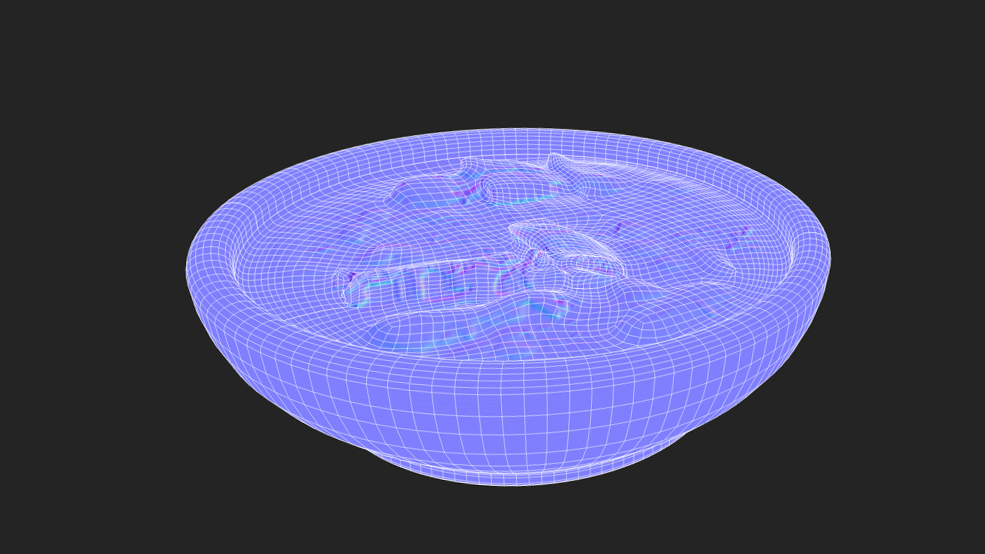 Fish Soup Low-poly 3D model_16