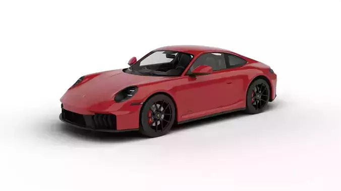Porsche 911 Carrera GTS 2025 3d model 3D model