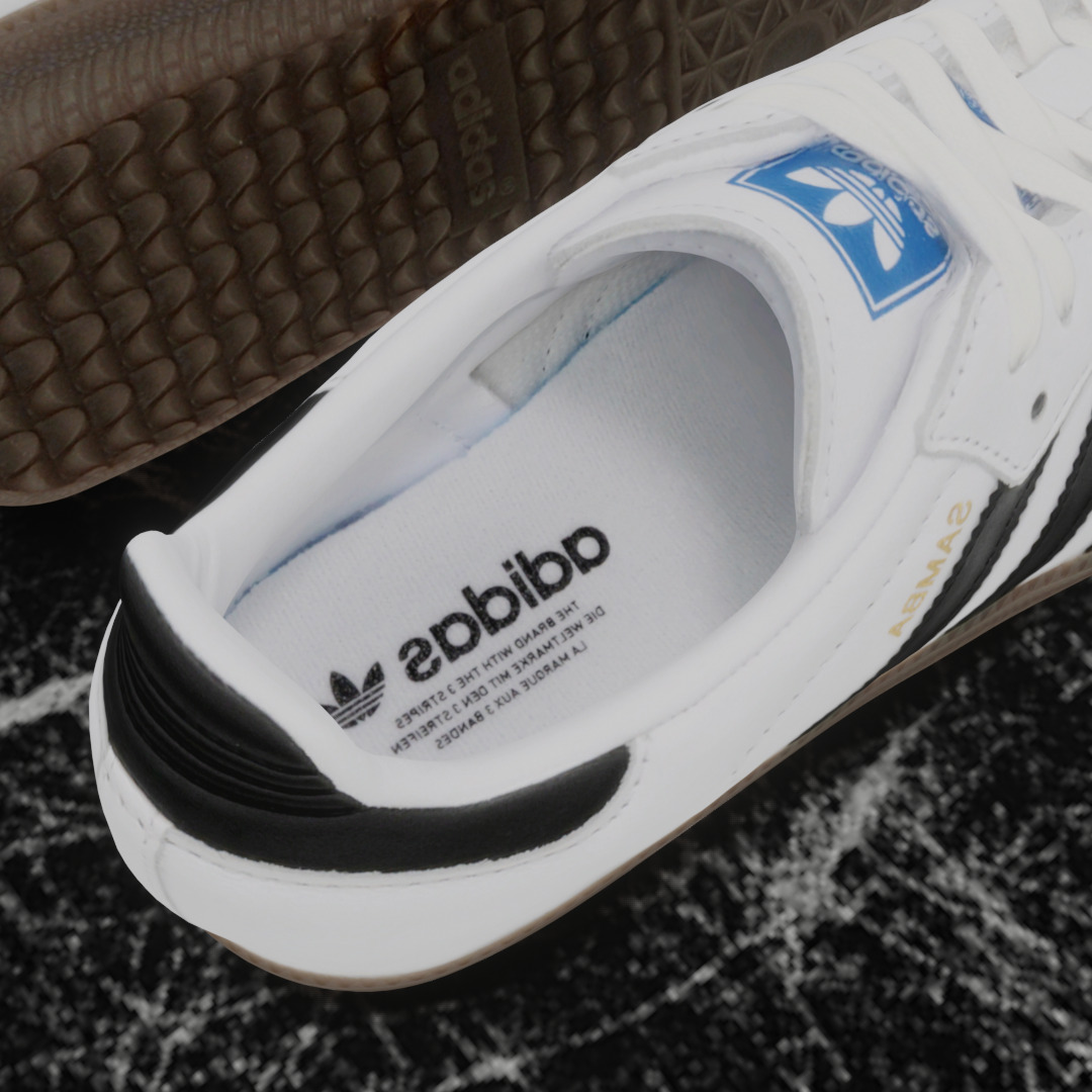 ADIDAS ORIGINALS SAMBA 3D SHOES Low-poly 3D model_9