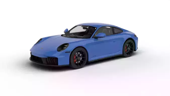 Porsche 911 Carrera GTS 2025 3d model 3D model