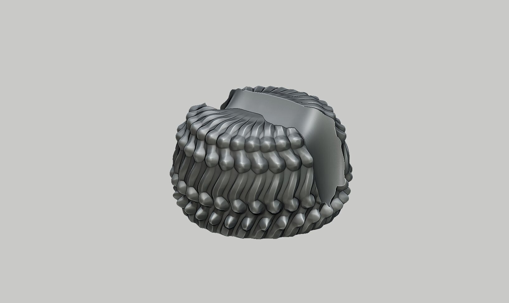 Ps5 controller stand modern abstract ps5controller holder 3D print model_5