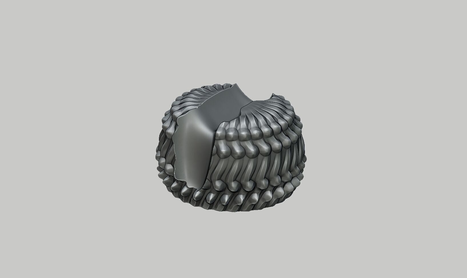 Ps5 controller stand modern abstract ps5controller holder 3D print model_8