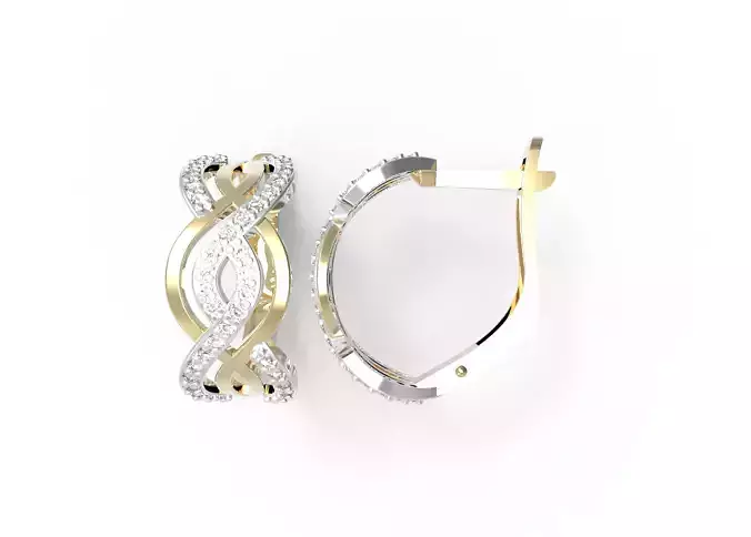 Luxury 3D Print Model  Elegant Ring Design