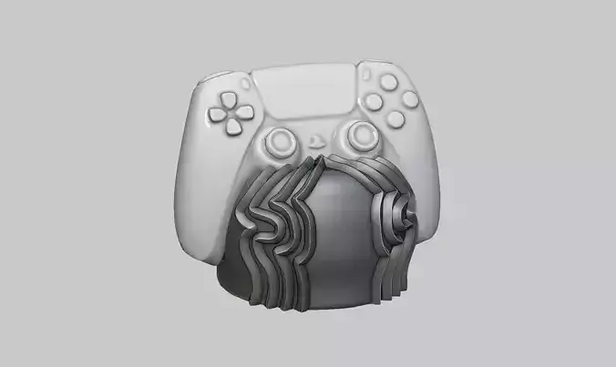 Ps5 controller stand modern abstract ps5controller holder