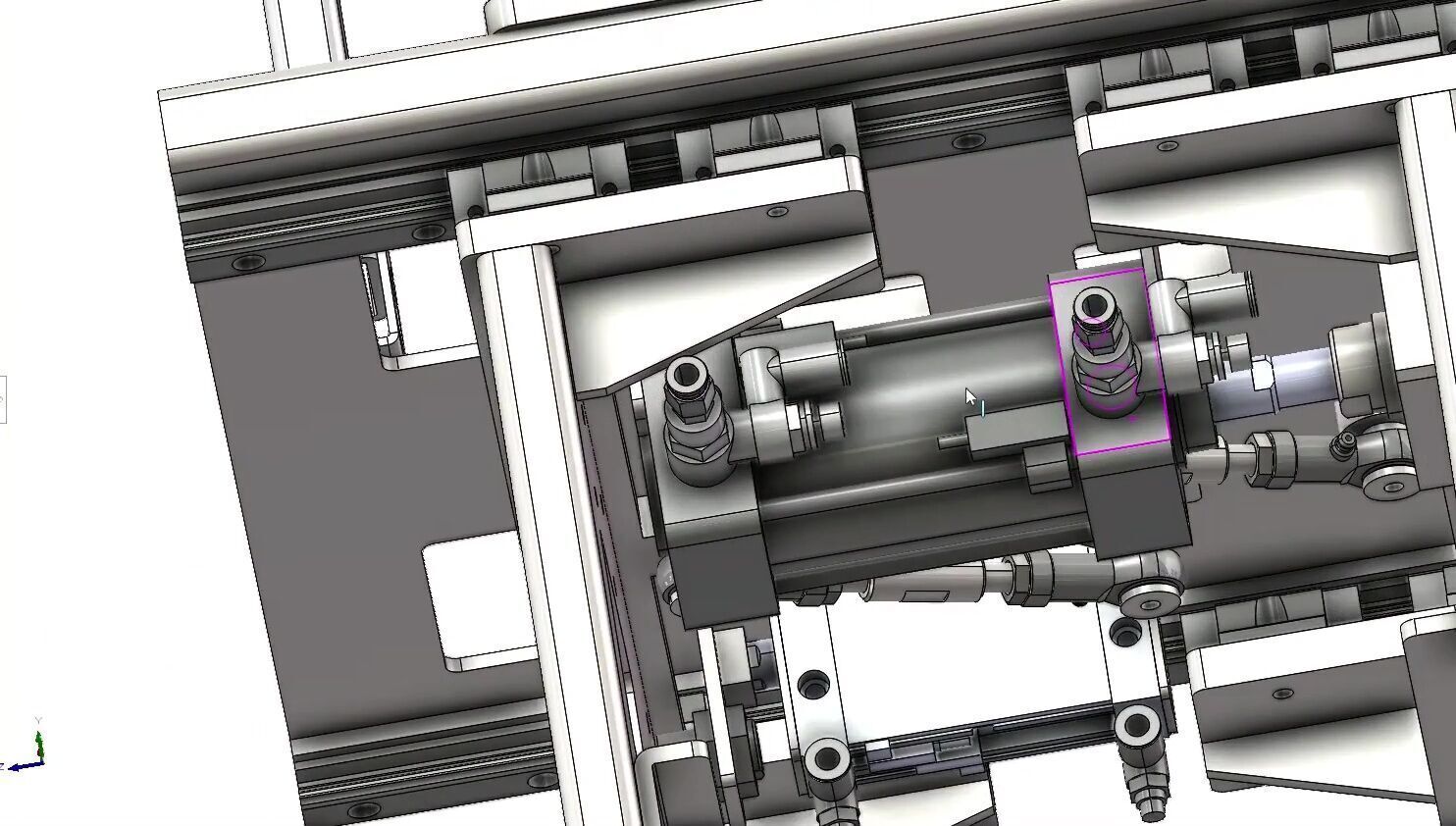 Automated Canning Machine with Robotic Handling System 3D model_3