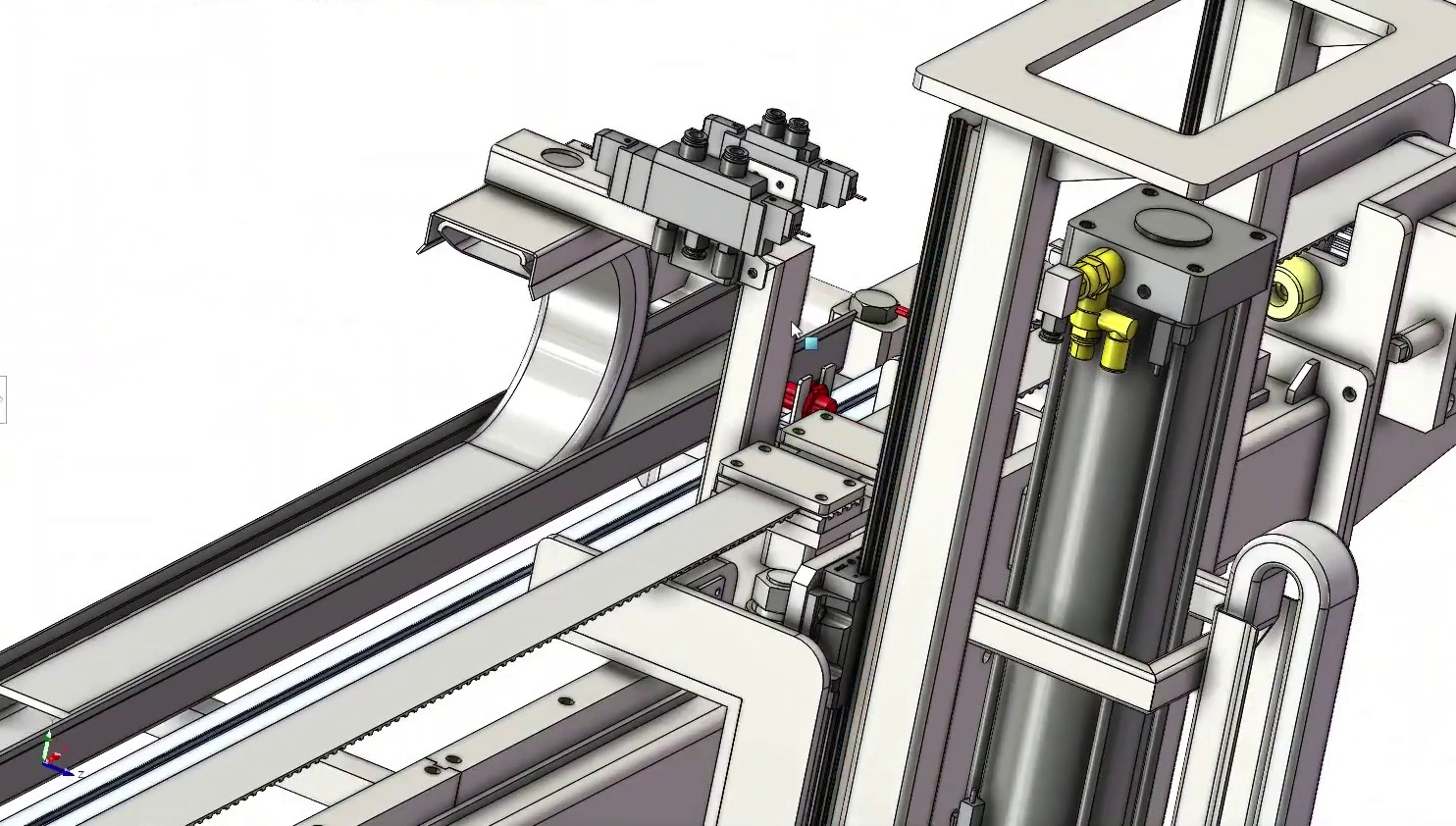 Automated Canning Machine with Robotic Handling System 3D model_22