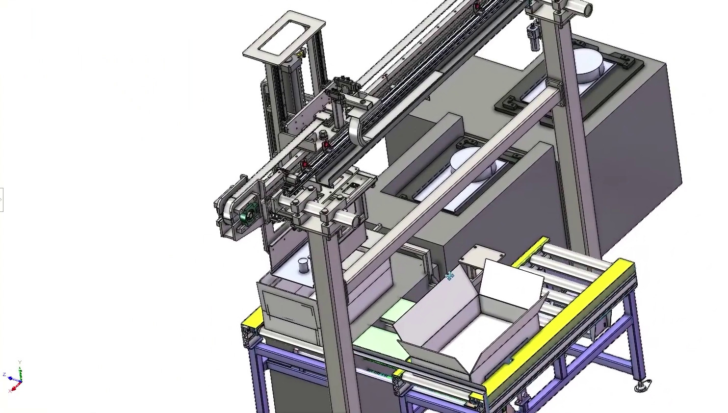 Automated Canning Machine with Robotic Handling System 3D model_14
