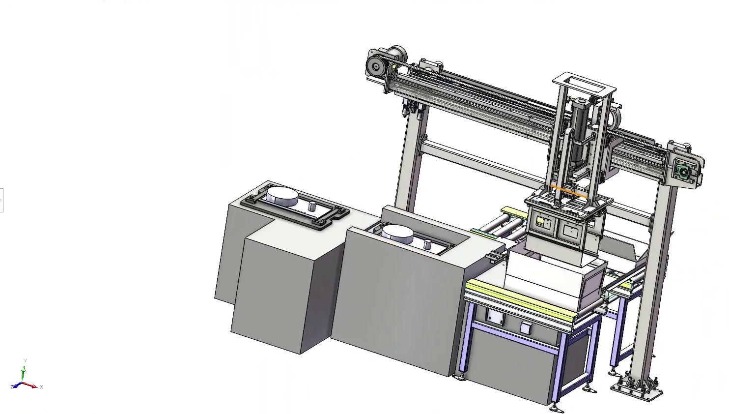Automated Canning Machine with Robotic Handling System 3D model_13