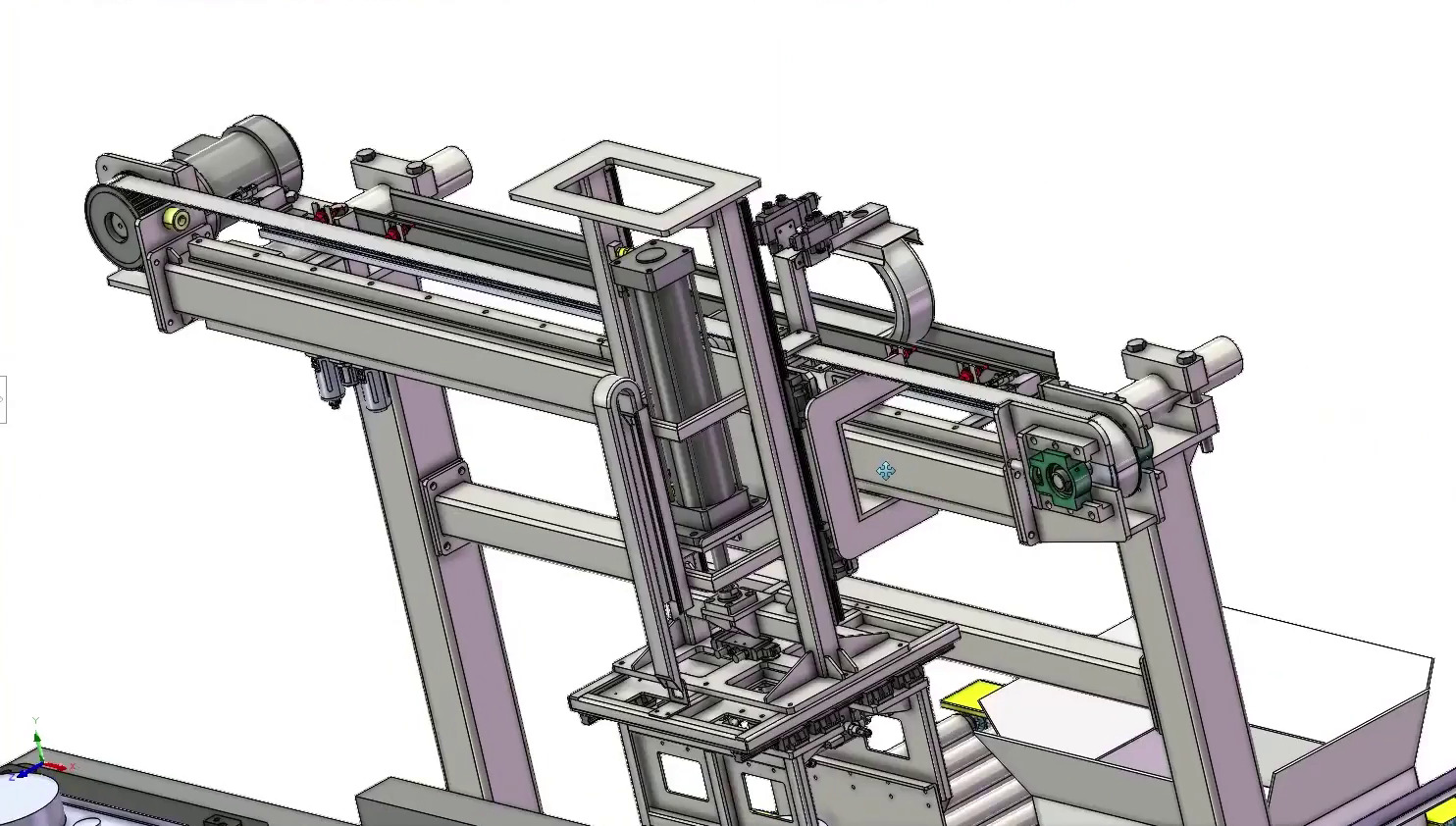 Automated Canning Machine with Robotic Handling System 3D model_20