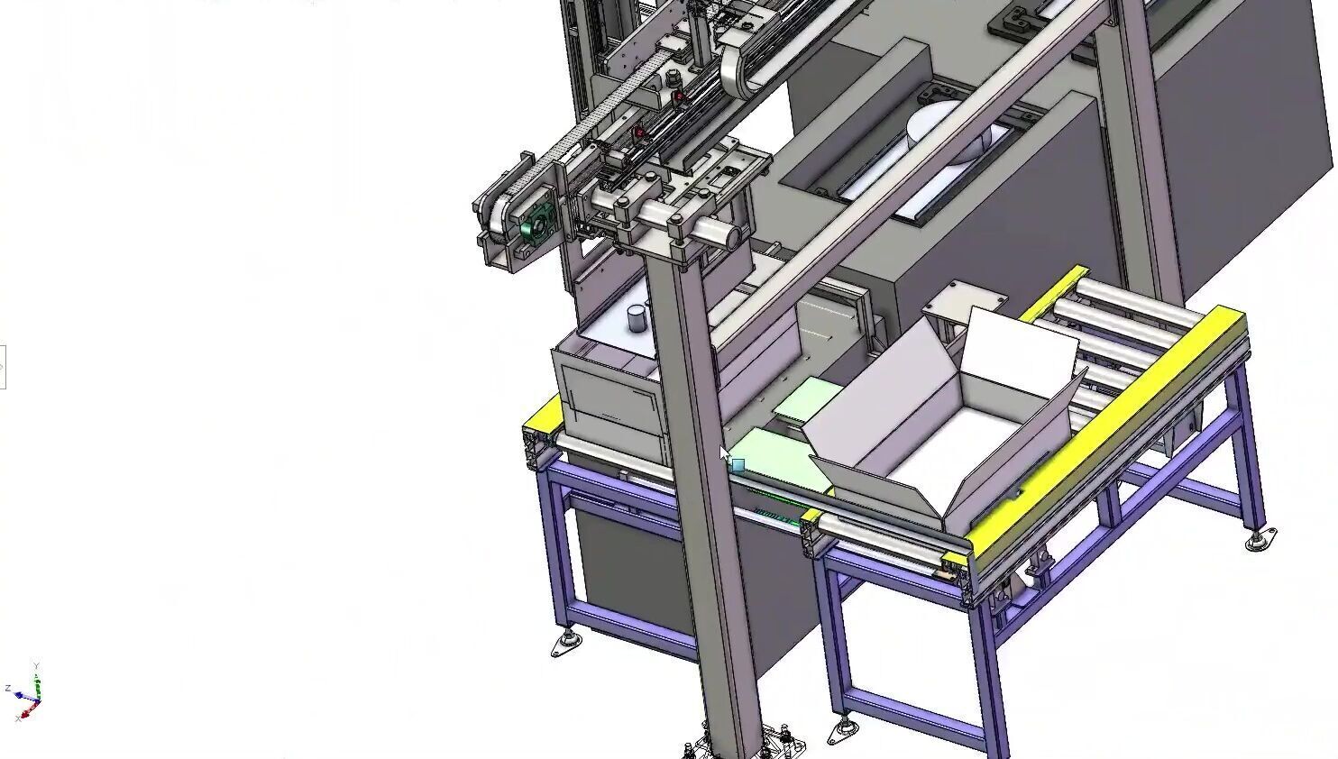 Automated Canning Machine with Robotic Handling System 3D model_11