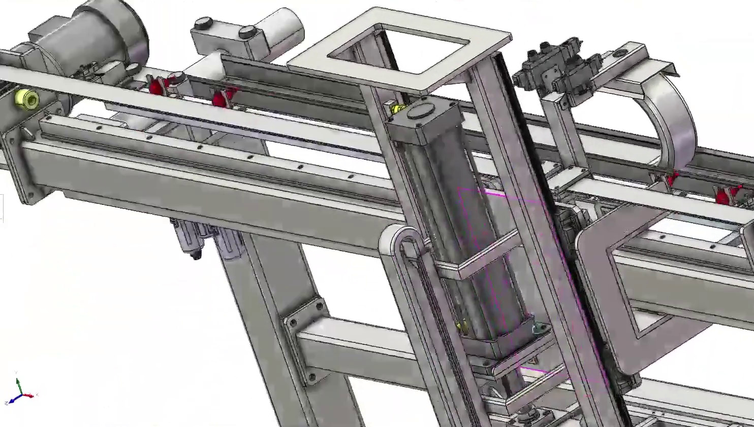 Automated Canning Machine with Robotic Handling System 3D model_16