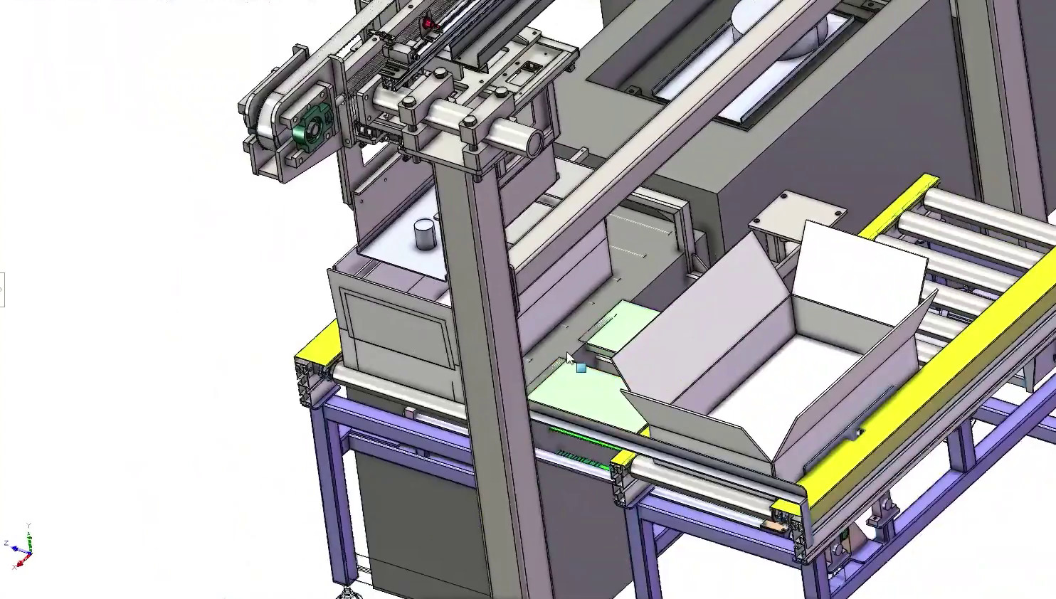Automated Canning Machine with Robotic Handling System 3D model_28