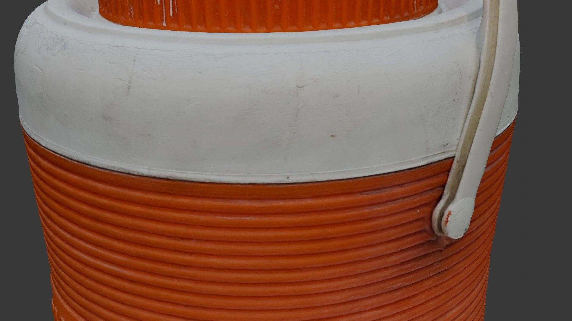 Vintage Water Cooler Jug 3D Scan Low-poly 3D model_3