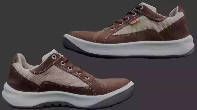 Casual Sneakers 3D Scan