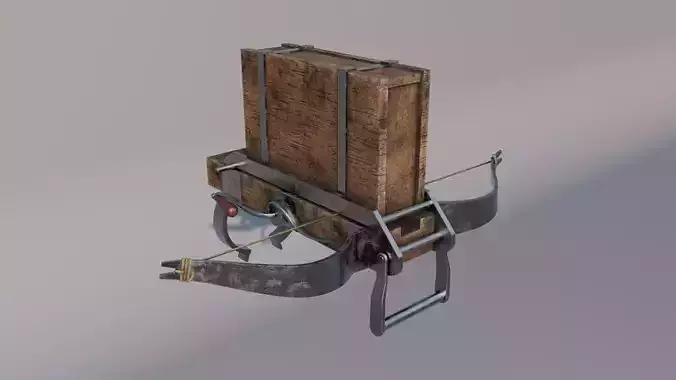 Berserker Crossbow 3D Model Low-poly 3D model