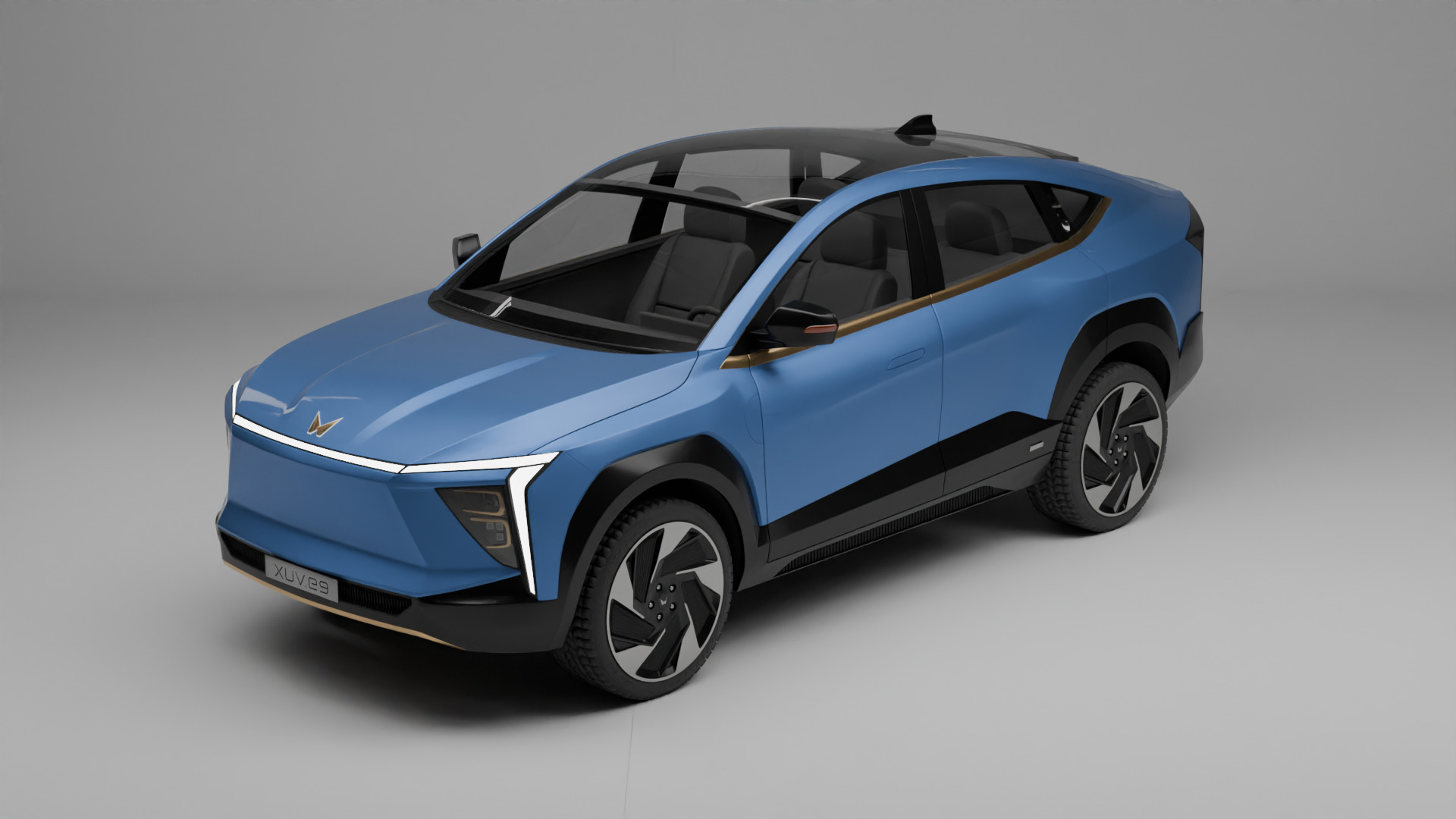 Mahindra XEV 9e Electric Car 3D Model 3D model_9