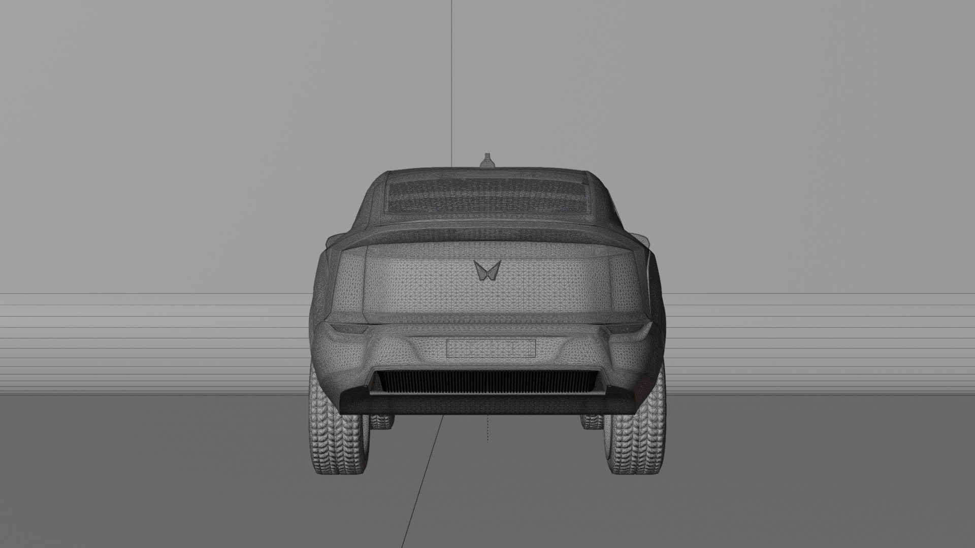 Mahindra XEV 9e Electric Car 3D Model 3D model_15