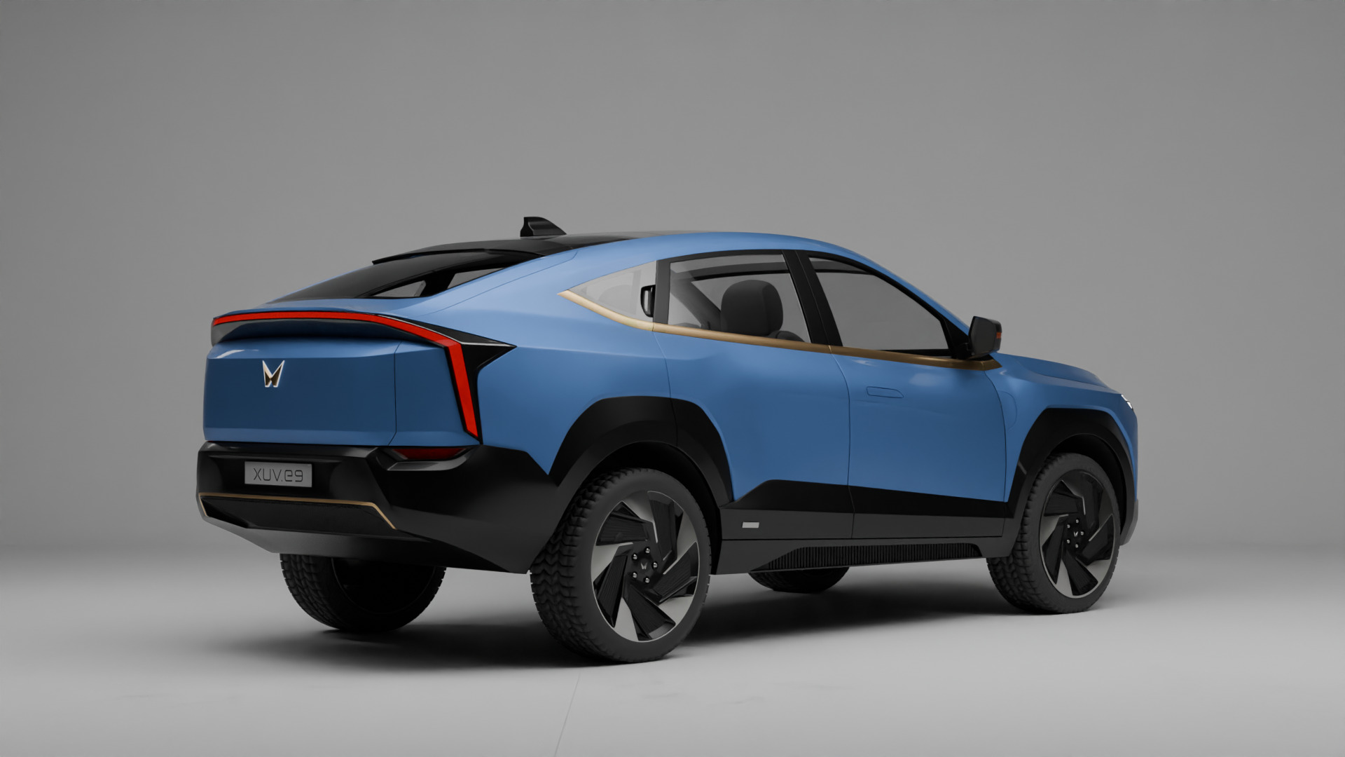 Mahindra XEV 9e Electric Car 3D Model 3D model_6