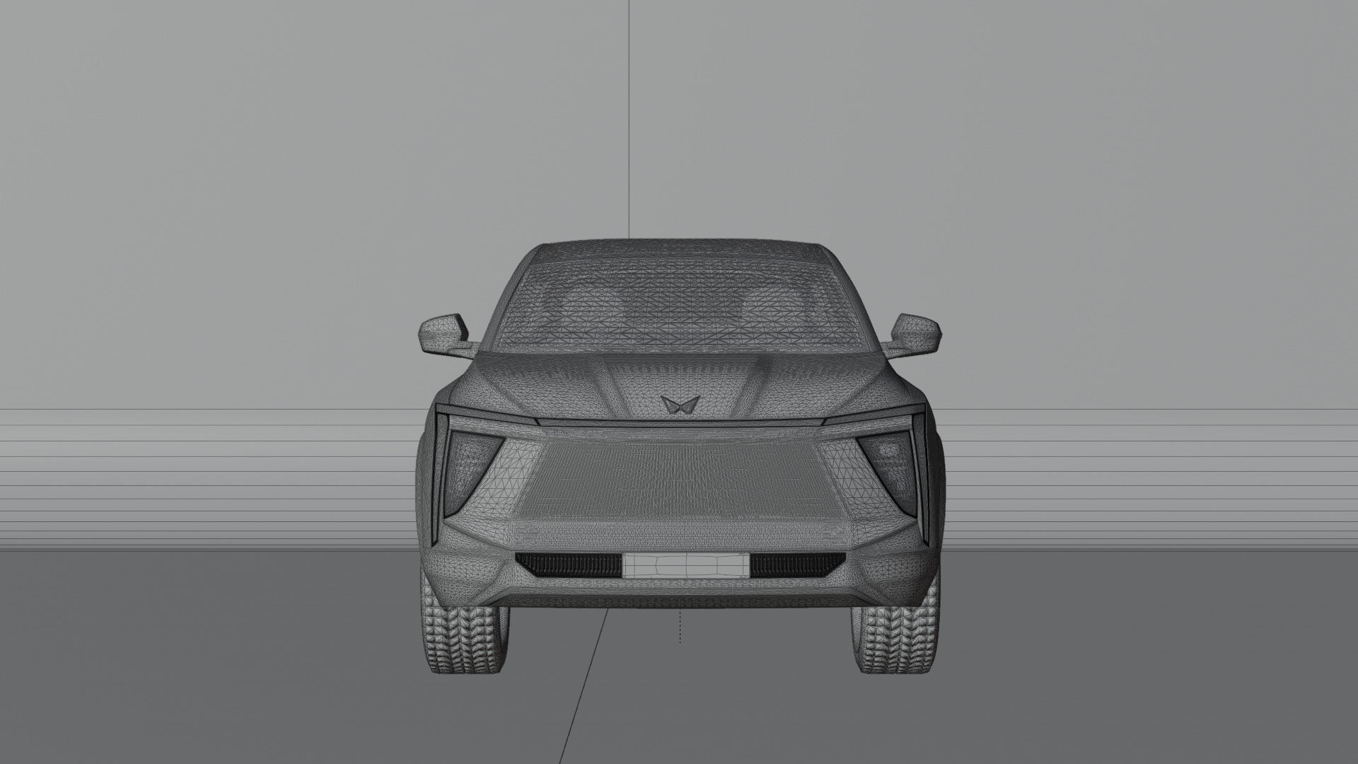 Mahindra XEV 9e Electric Car 3D Model 3D model_12