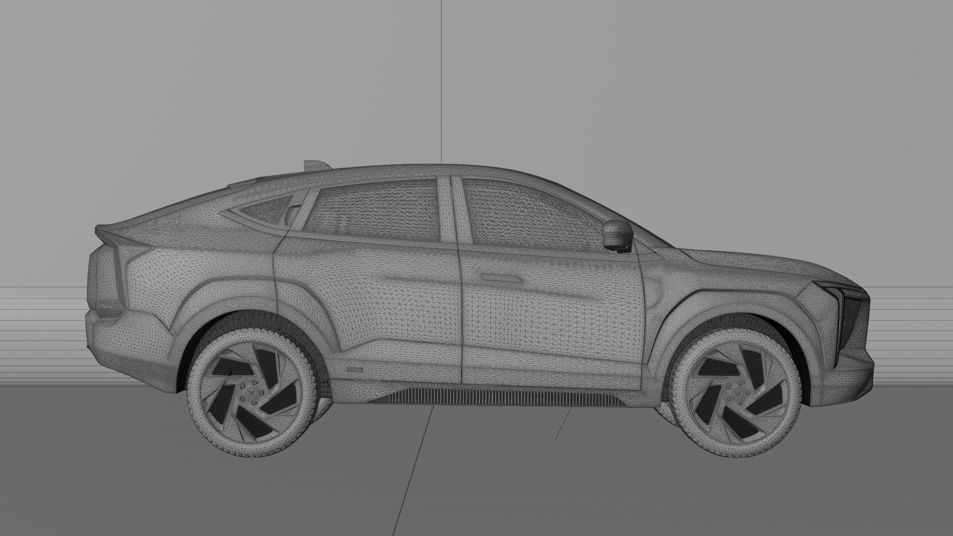 Mahindra XEV 9e Electric Car 3D Model 3D model_13