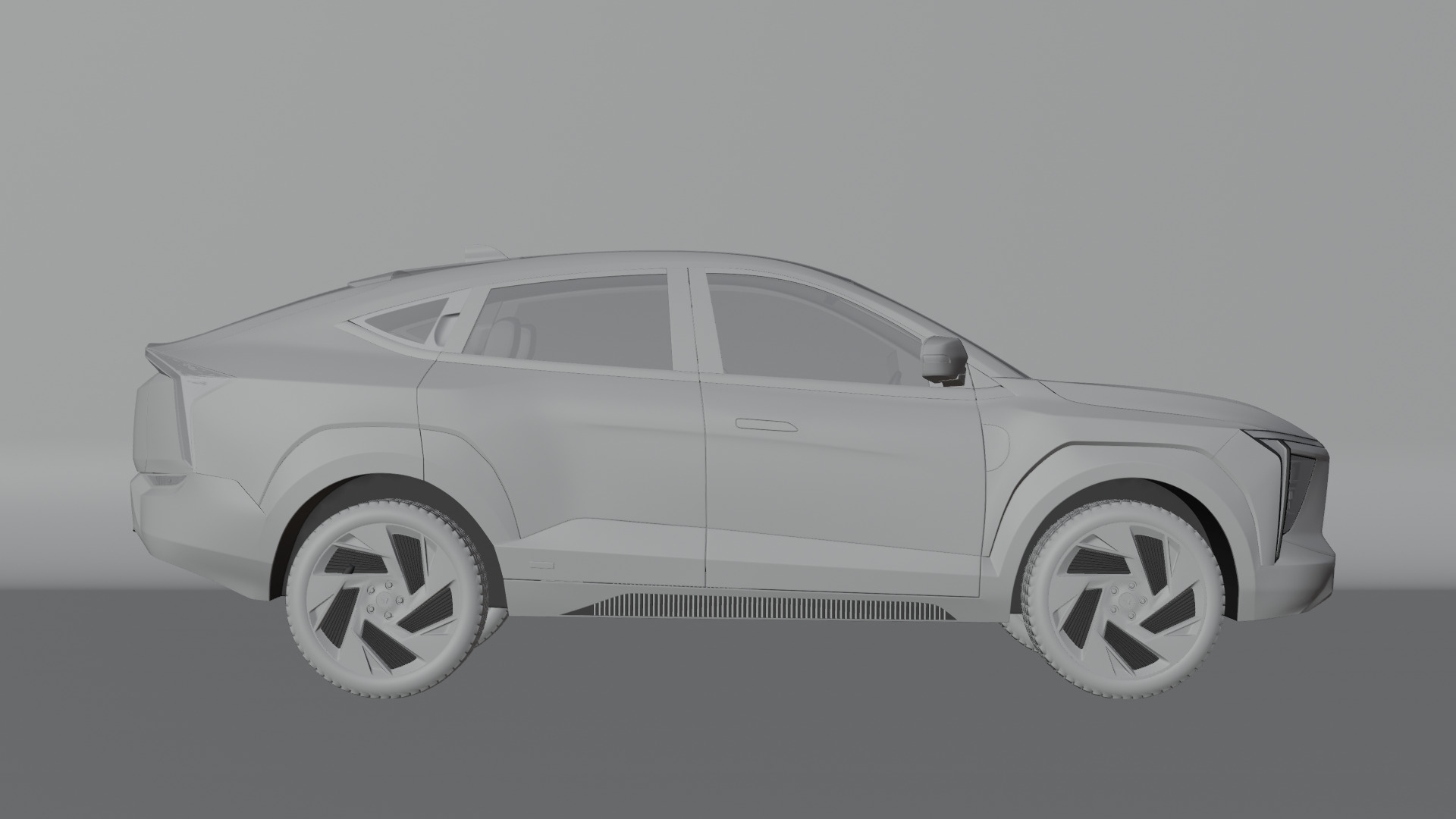 Mahindra XEV 9e Electric Car 3D Model 3D model_18